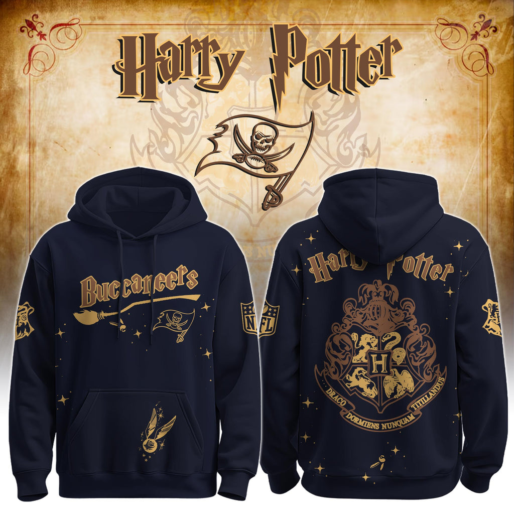 Unisex TB Buccaneers x Hogwarts Enchanted Crossover Hoodie